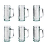 thumbnail of Bierglas, Bierkrug, Maßkrug, Bierseidel mit Schild 6er Set Biergläser, Gambrinus - 0,5 Liter
