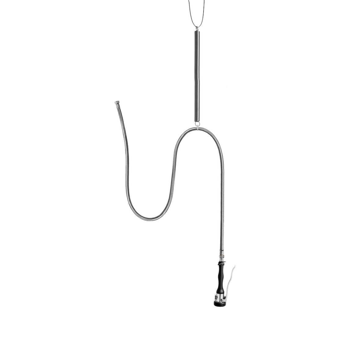 SARO hangende douche met plafondbevestiging model ROSA (2M)