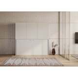 thumbnail of Cama de solteiro Kando Branco Cinza composição D