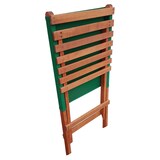 thumbnail of Klappstuhl Strandstuhl Anglerstuhl Gartenstuhl Stuhl zum Zusammenstecken grüner Bezug V-10-352