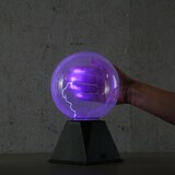 thumbnail of Plasmakugel Plasmaball Retro Lichteffekt mit Blitzshow Automatik lila