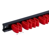 thumbnail of Relaxdays Werkzeughalter 4-teiliges Set, Werkzeugleiste für Wand, Doppelklammern, für Schraubenzieher, Kunststoff, bunt