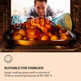 thumbnail of Illuminosa Smart Einbaubackofen 2800W 11 Funktionen App-Steuerung Schwarz