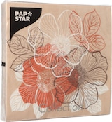 thumbnail of 200 Servietten, 3-lagig 1/4-Falz 33 cm x 33 cm Bouquet