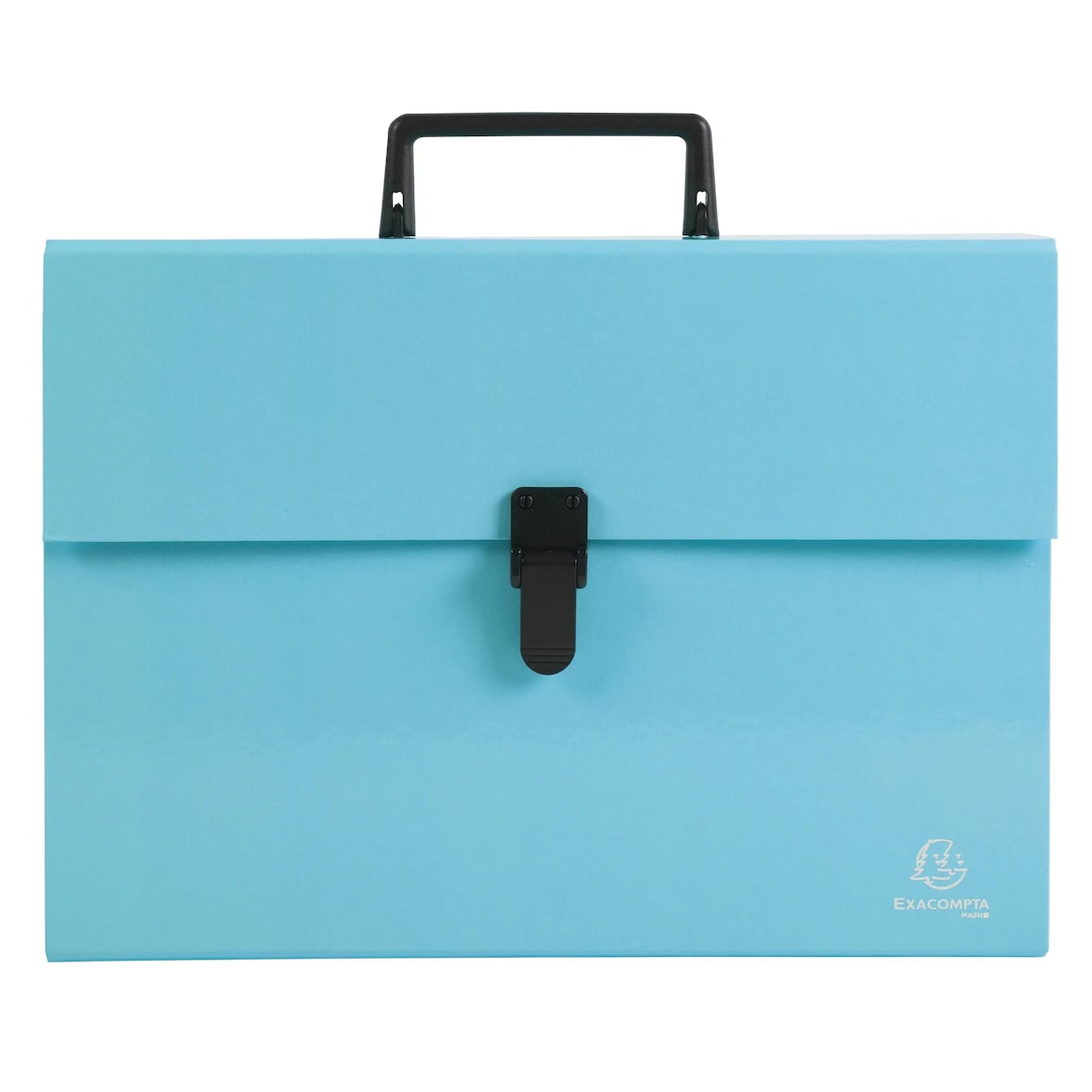 Exacompta 56760E 4x Dehnbare Dokumententasche mit Griff Aquarel, 18 Fächer - Farben sortiert