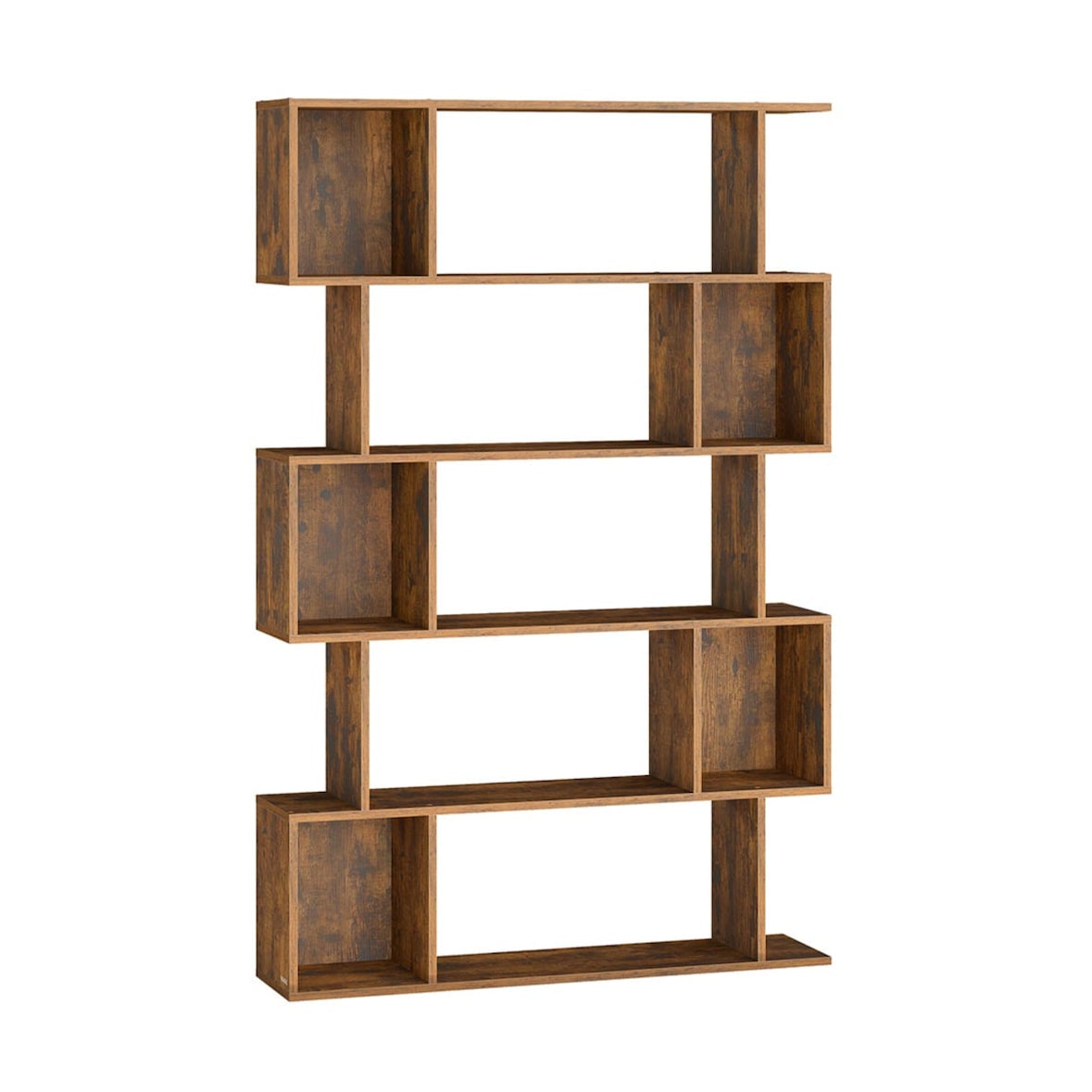 Helloshop26 - Bibliothèque étagère sur 5 niveaux 24 x 90 x 159 cm meuble de rangement avec compartiments ouverts pour salon chambre 12_0004271
