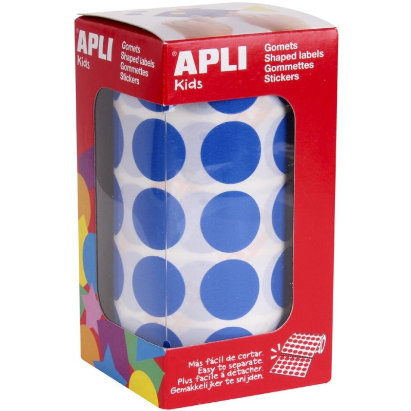 agipa apli Kids Sticker Creative 'Round', em rolo, amarelo