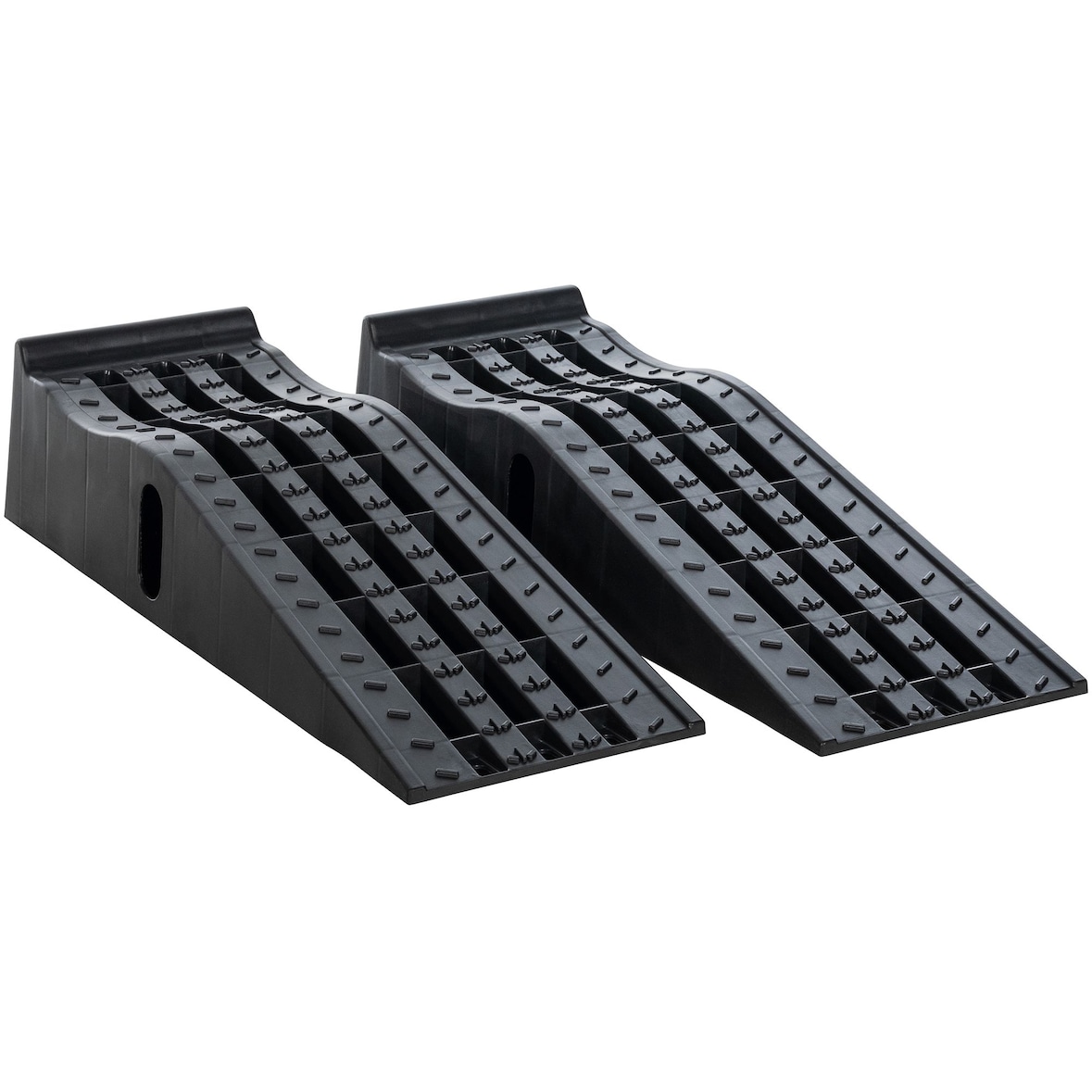 Auffahrrampen-Set 1 schwarz
