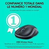 thumbnail of LOGITECH - Souris sans fil optique - M185 Rouge Logitech