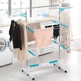 thumbnail of EASYmaxx Wäscheständer elektrisch 17W weiß/türkis