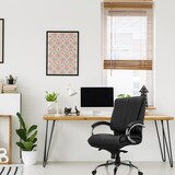 thumbnail of Silla de oficina / sillón ejecutivo XXL H 100 tejido negro hjh OFFICE