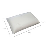 thumbnail of Dmora Kopfkissen Vergine, Ergonomisches Kissen „Seife“ aus perforiertem Memory-Schaum, 100 % hergestellt in Italien, 71h41h15 cm, 4er-Set
