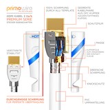 thumbnail of Primewire 8k HDMI-Kabel 2.1, Ultra HD Highspeed 4K 60Hz, Full HD, 3D, ARC, 18 GBit/s, HDMI Typ A - 3m