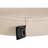 thumbnail of Sgabello da bar Ponte con rivestimento in similpelle crema/bianco