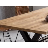 thumbnail of SIT Möbel Tafelblad 240 x 100 cm | bladdikte 40 mm | geolied wild eikenhout | B 240 x D 100 x H 4 cm | natuur | 07145-04 | Serie TOPS & TABLES