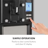 thumbnail of Sweet Sundae Eiscrememaschine Kompressor 1,5l Edelstahl schwarzSchwarz