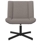 thumbnail of vidaXL Drehstuhl Taupe 63 x 75 x 76 cm Stoff