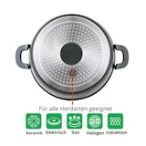 thumbnail of 6 L Kochtopf Suppentopf Antihaft Induktion Schmortopf 24 cm Aluguss Bratentopf