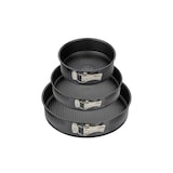 thumbnail of Set de 3 moules à charnière ronds de 20 cm 24 cm et 28 cm Zenker Black Metallic