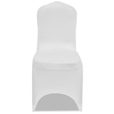thumbnail of Décoshop26 - Weiße elastische Stuhlhussen 12 Stück DEC022523