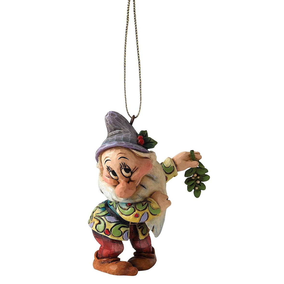 DISNEY Christbaumschmuck Zwerg Schüchtern (Bashful) - 1 STÜCK - EINZELARTIKEL (WUNSCHMENGE WÄHLEN)