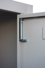 thumbnail of ClassiX Garderobenschrank, 1 Abteil doppelstöckig, 1800 x 415 x 500 mm, signalweiß