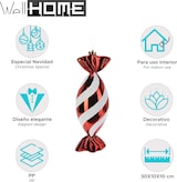 thumbnail of WellHome - Weihnachtskugel Candy zur Dekoration 10x10x30cm
