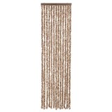thumbnail of vidaXL Fliegenvorhang Beige und Dunkelbraun 56x185 cm Chenille