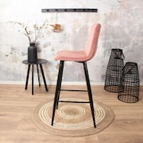 thumbnail of DS4U - Gaby barkruk velvet 65 cm 2.0 - roze