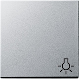 thumbnail of Gira Wippe Licht alu 028526