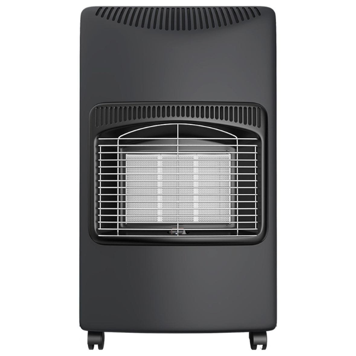 Gasluchtverhitter 4200W + gasaansluiting inbegrepen 3 verwarmingsvermogens - NIKLAS 120m3 mobiele binnenverwarming op gas