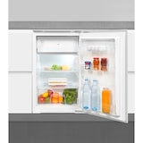 thumbnail of Exquisit EKS131-4-E-040E - Inbouw koelkast - 4-sterren vriesvakje - Wit - 118 liter