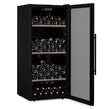 thumbnail of Les Petits Champs Wijnkoelkast voor 122 Flessen CAVCB122 Black Edition, 242L, 5 planken, Thermo-elektrische Koeling, LED, Anti-UV