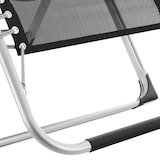 thumbnail of tectake Chaise longue pliable CLOUD réglable en continu - noir, par pièce - 405085