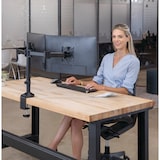 thumbnail of Fellowes Braço de elevação para monitor duplo Reflex™. Cor Branca