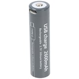 thumbnail of 18650 Li-ion Akku, 3,7V, 2600mAh, mit USB-C Charging Port, ca. 71,1 x 18,5mm