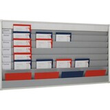 thumbnail of Werkstattplaner 9019-00114 1580x900mm 6 Schienen schwarz