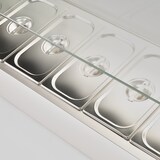 thumbnail of STARLINE Kühlaufsatzvitrine, 6x GN 1/3, Edelstahl, 1500x395x440 mm (BxTxH)