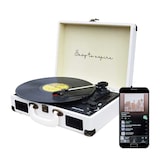 thumbnail of Tocadiscos Bluetooth PRIXTON VC400 Reproductor y Convertidor de Vinilos - Blanco