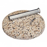 thumbnail of Base ombrellone palo centrale kg 55 con tubo diametro 58 mm in acciaio cemento - BASE