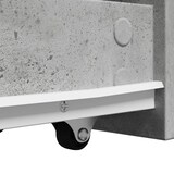 thumbnail of vidaXL Badschrank Schmal mit Rollen Betongrau Holzwerkstoff
