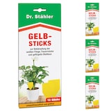 thumbnail of Effektive Gelbsticks zur Bekämpfung fliegender Insekten wie die weiße Fliege, Trauermücke & Blattlaus: 120 Stück