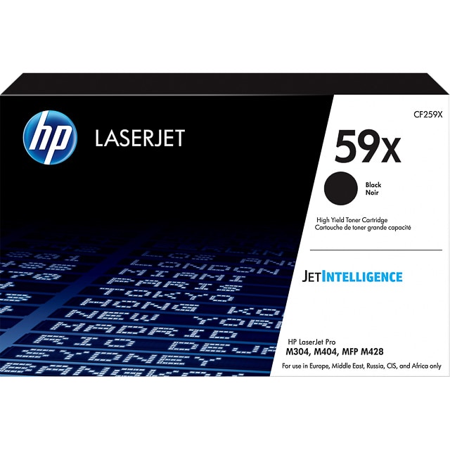 HP CF259X Noir Cartouche de Toner ORIGINALE - 59X