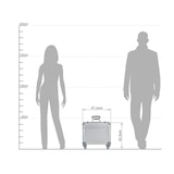 thumbnail of Alumaxx Pilotenkoffer Aktenkoffer groß Trolley Busines vier 360° Rollen silber 45169