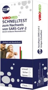 thumbnail of Antigen Schnelltest NanoRepro (Viromed) - für Laien, vorderer Nasenbereich - 5 Stk.