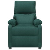thumbnail of vidaXL Massagesessel Dunkelgrün Stoff