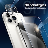 thumbnail of Premium 5-in-1 Schutzset für Apple iPhone 12 Pro – 2× Displayschutz, 2× Kameraschutz, 1× Hülle – Komplettschutz transparent