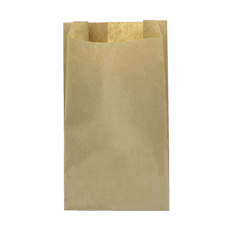 MONOUSO - Bolsa de Papel Kraft 25+8x36cm (100 Uds)