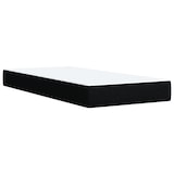 thumbnail of vidaXL Boxspringbett mit Matratze Schwarz 80x200 cm Stoff