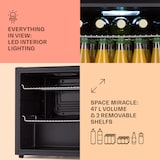 thumbnail of Coachella 50 Weinkühlschrank 47 Liter WiFi-Funktion Hintergrundbeleuchtung Edelstahl Edelstahl